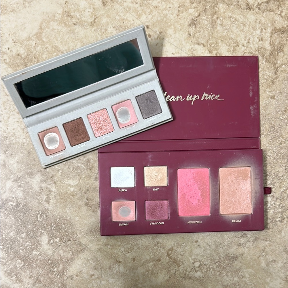 beautycounter 2 used eye pallets